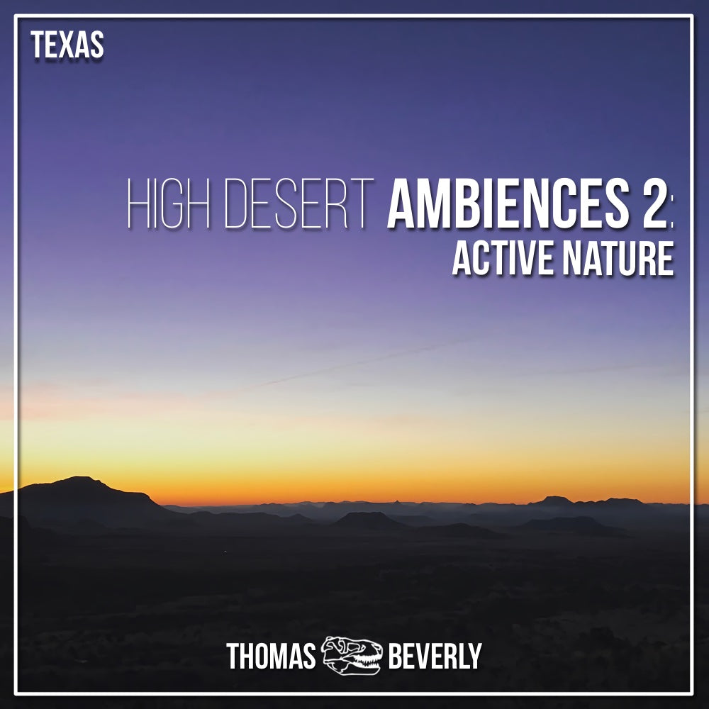 AMB07 High Desert Ambiences 2: Active Nature